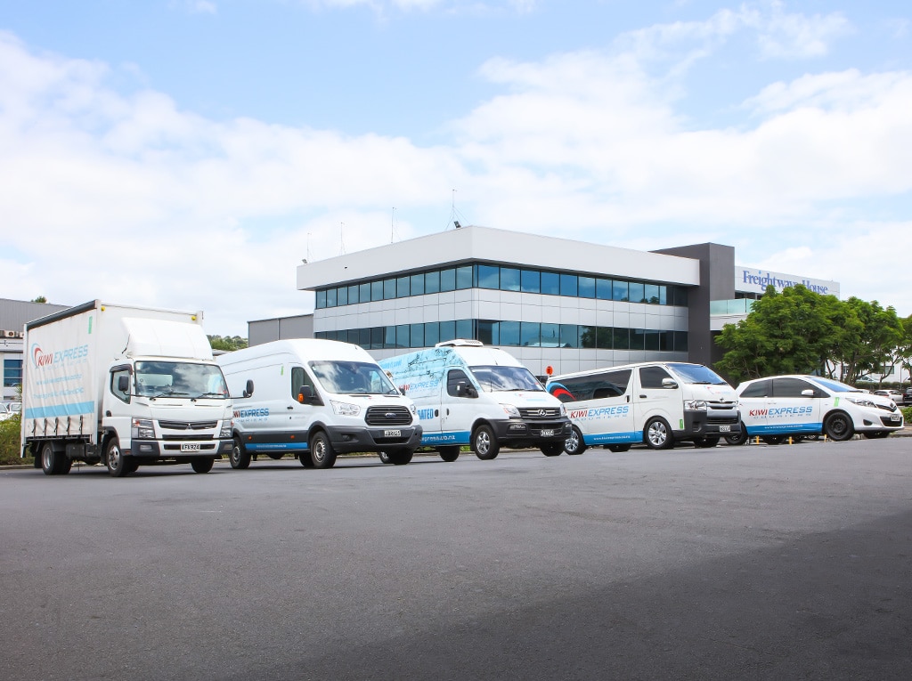 Courier delivery fleet